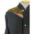 Vintage 1980s Knit Bomber Jacket with Leather Trim Size L