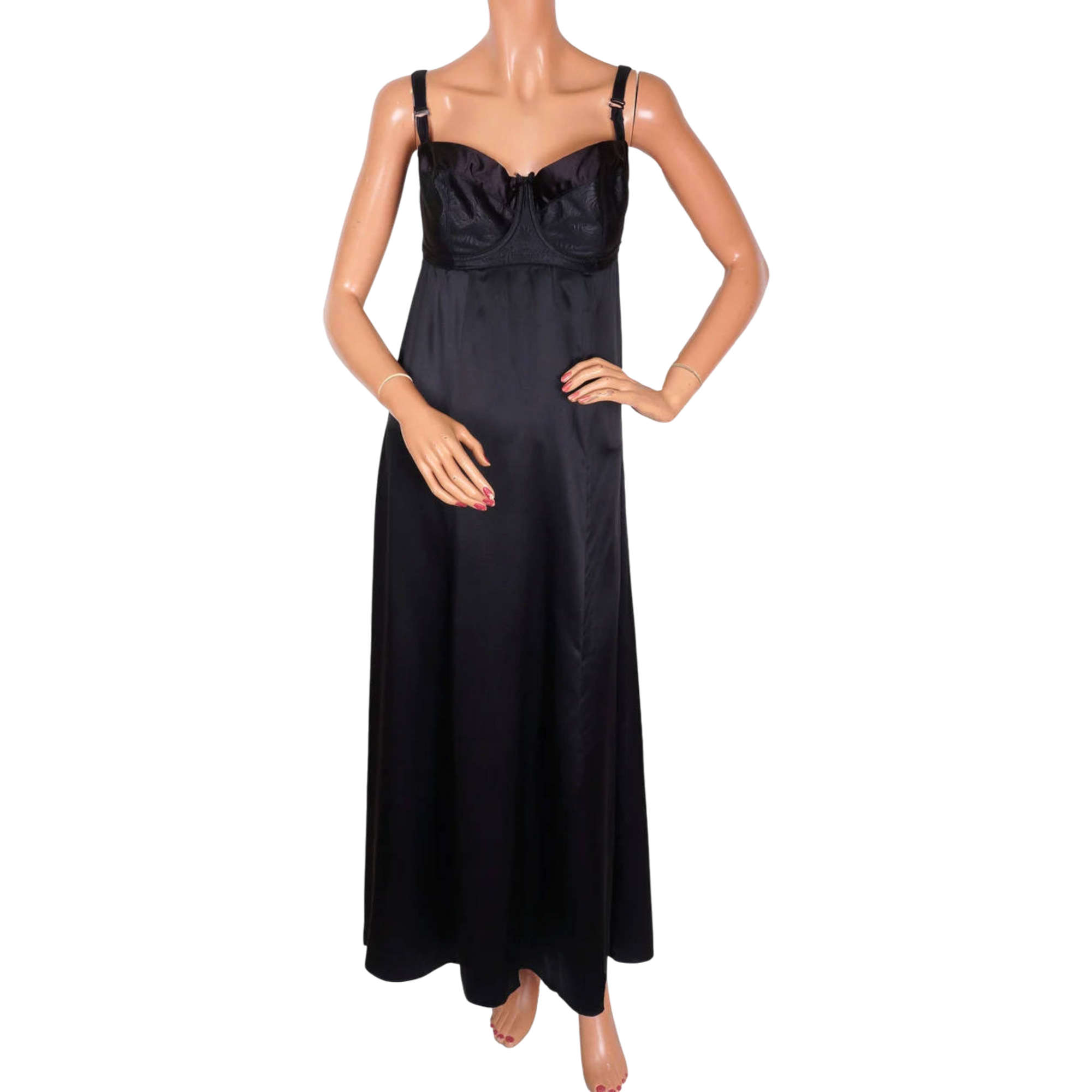 slip to vintage Jean Paul Gaultier Maille Gown