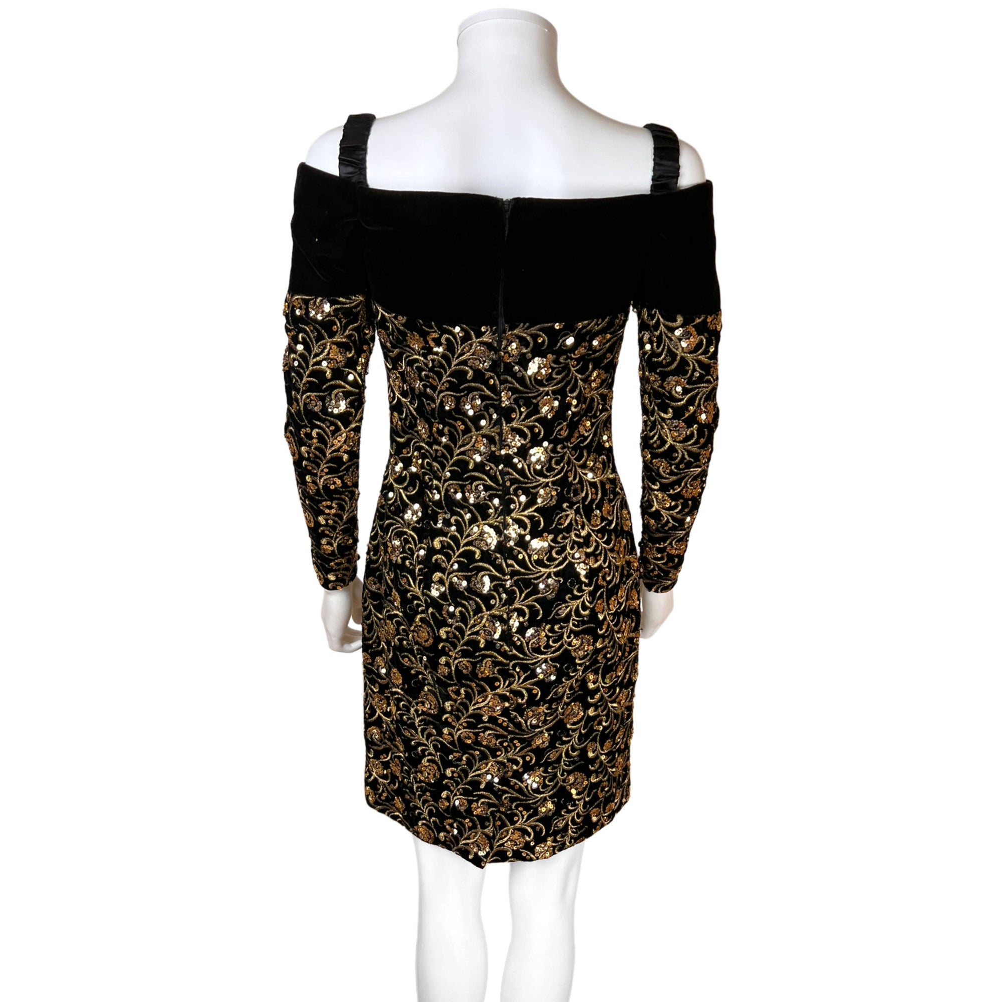 Vintage Jessica McClintock Party Dress Gunne Saxe Size M