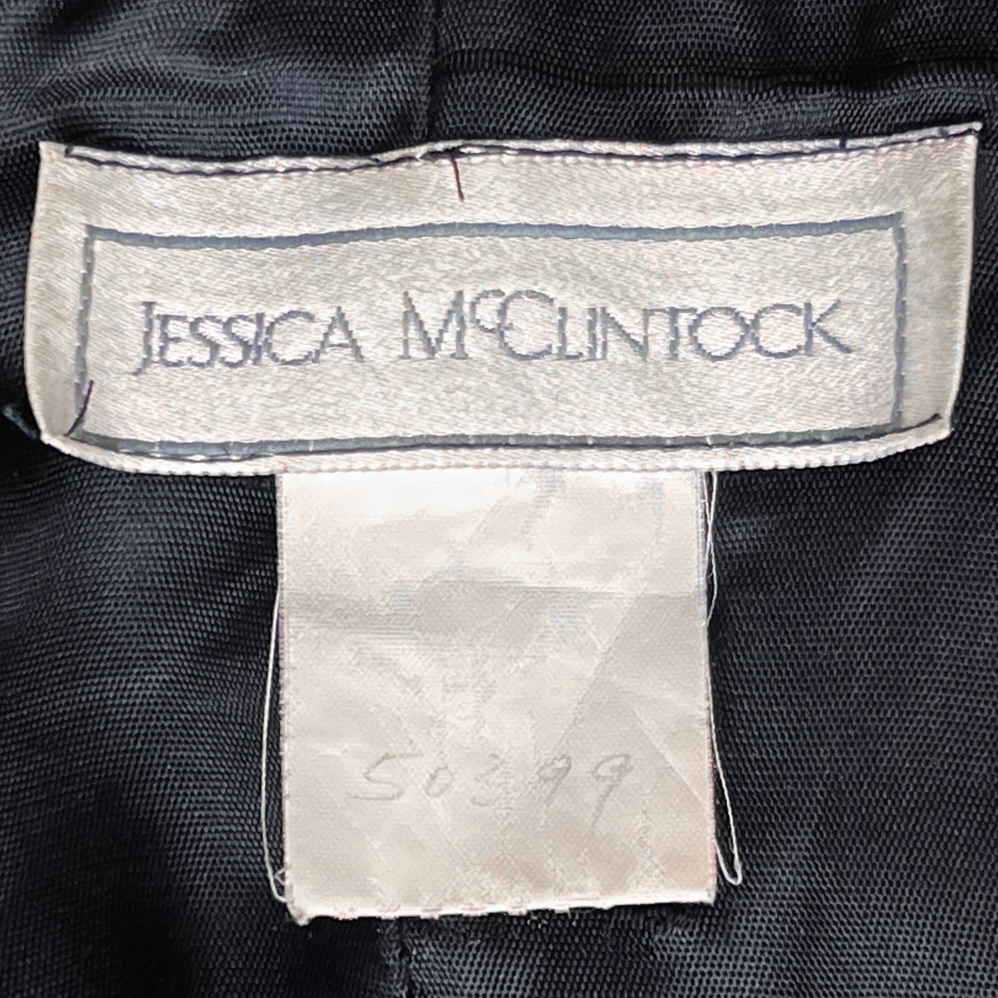 Vintage Jessica McClintock Party Dress Gunne Saxe Size M