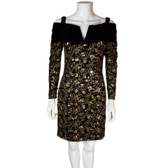 Vintage Jessica McClintock Party Dress Gunne Saxe Size M
