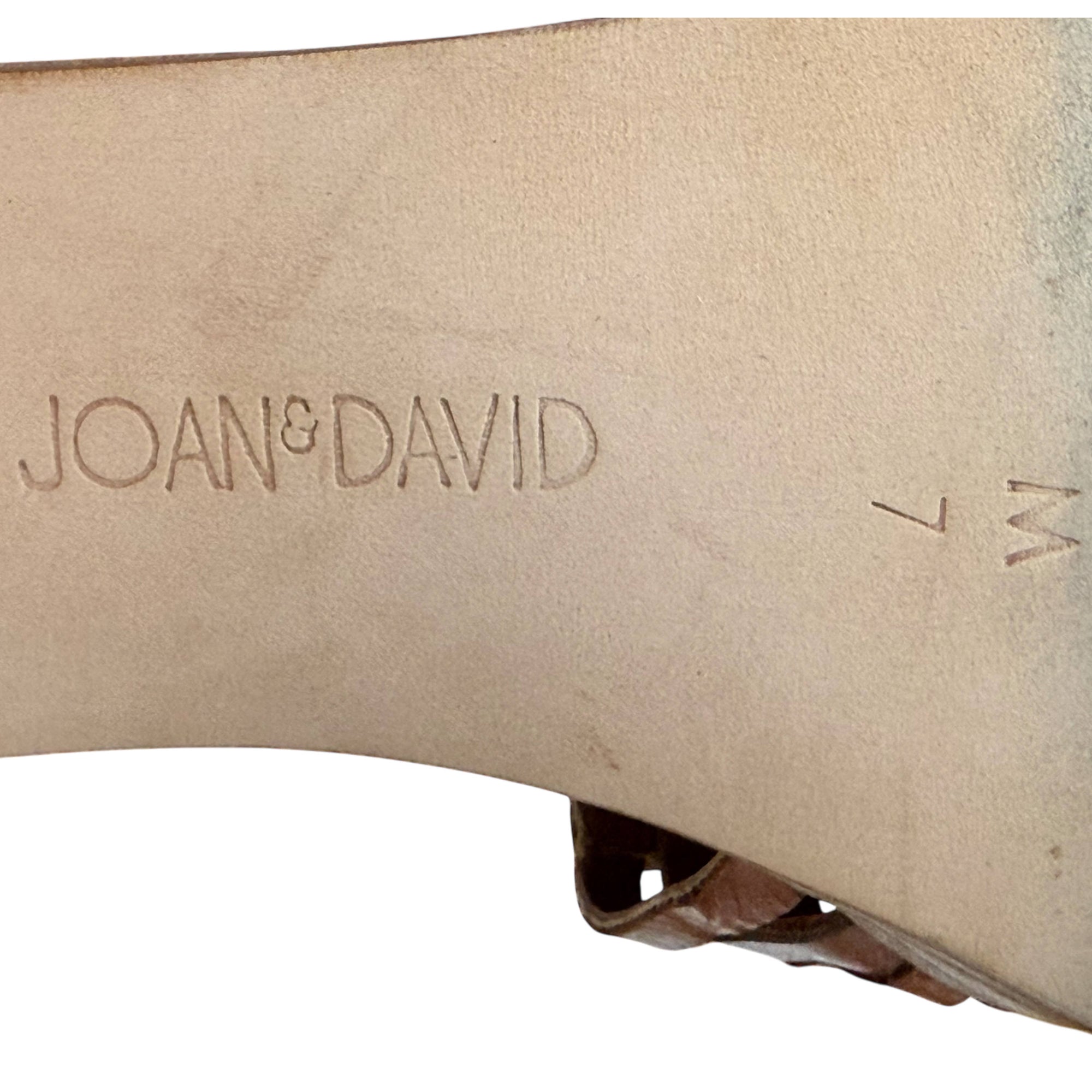 Y2K Joan & David Couture Shoes Vaccetta Slingbacks Size 7