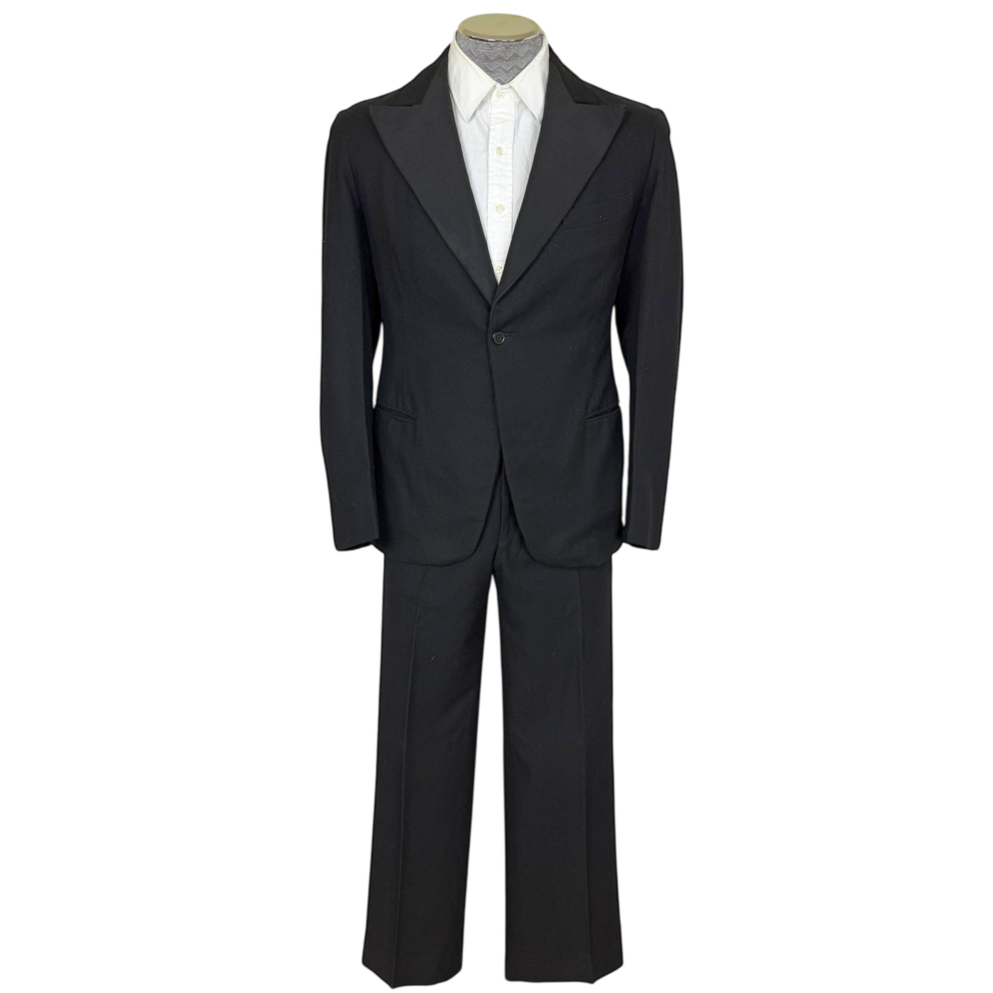 Antique 1920s Tuxedo by John Dion Merchant Tailor, Montreal Size Small