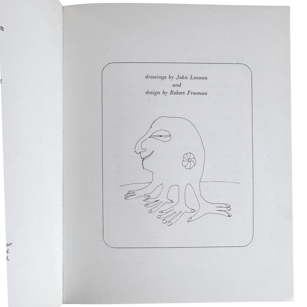 john lennon drawing in his own write