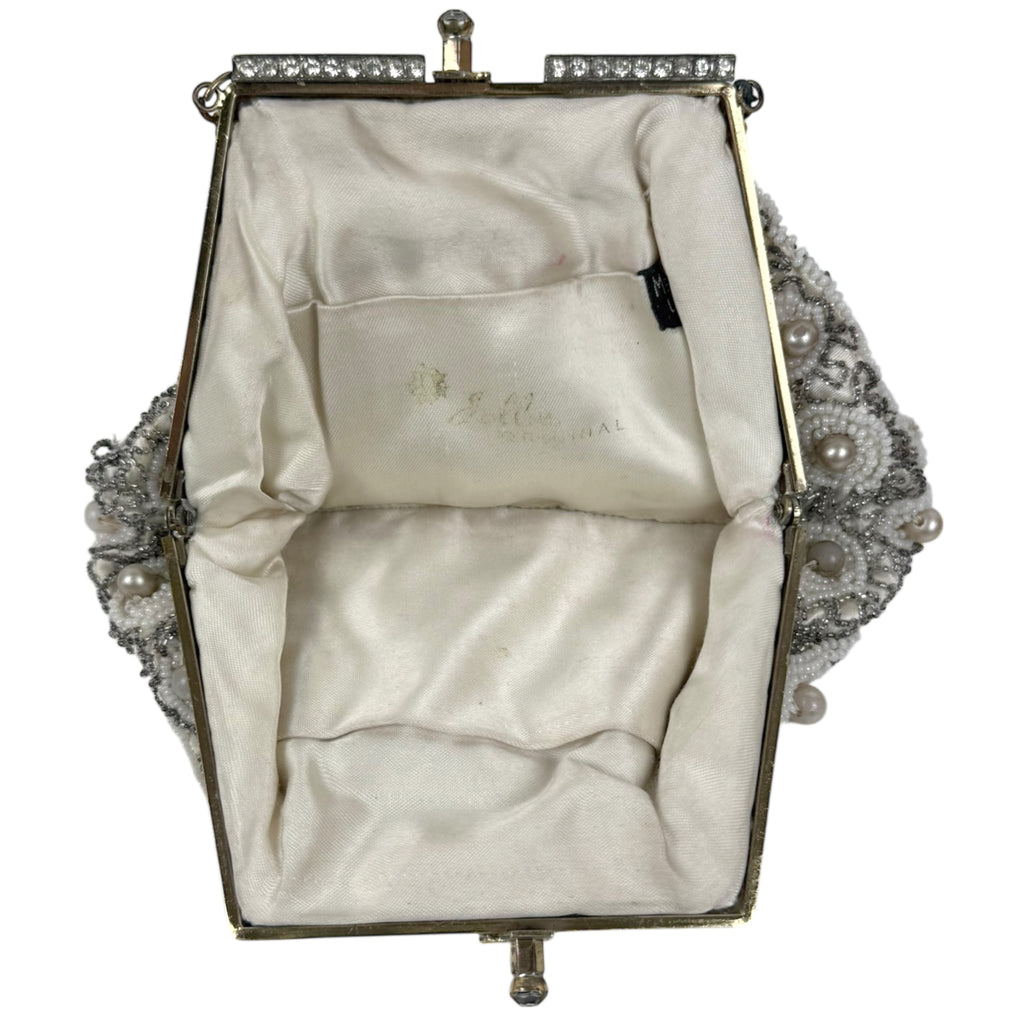 1950s Vintage Jolles Original Evening Bag Beaded Purse