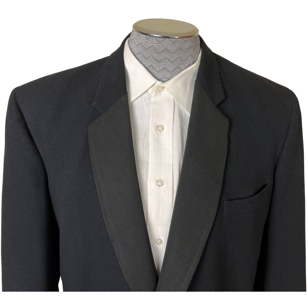 Vintage 1950 Tux Jacket Mens Dinner Jacket Size L