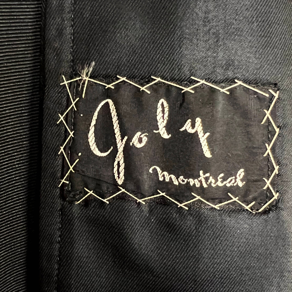 Vintage 1950 Tux Jacket Mens Dinner Jacket Size LL