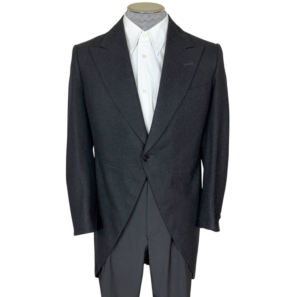 1953 Vintage Morning Coat Formal Frock Tails Tailcoat Size M