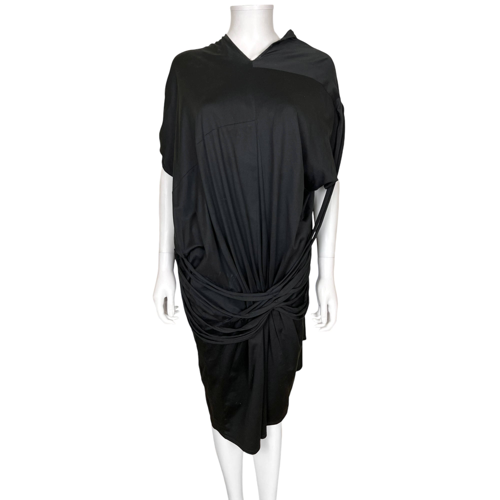 Junya Watanabe Comme Des Garçons Dress Black Cotton S/S 2014