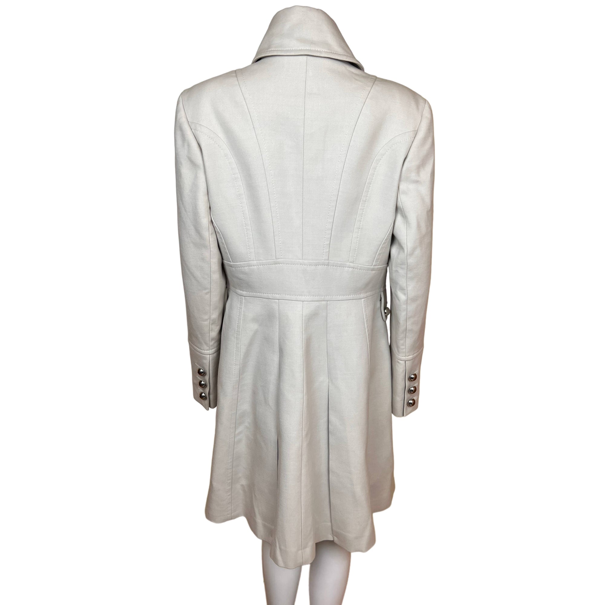 Karen Millen Stone Coat Military Style NWT Unused US Size 12