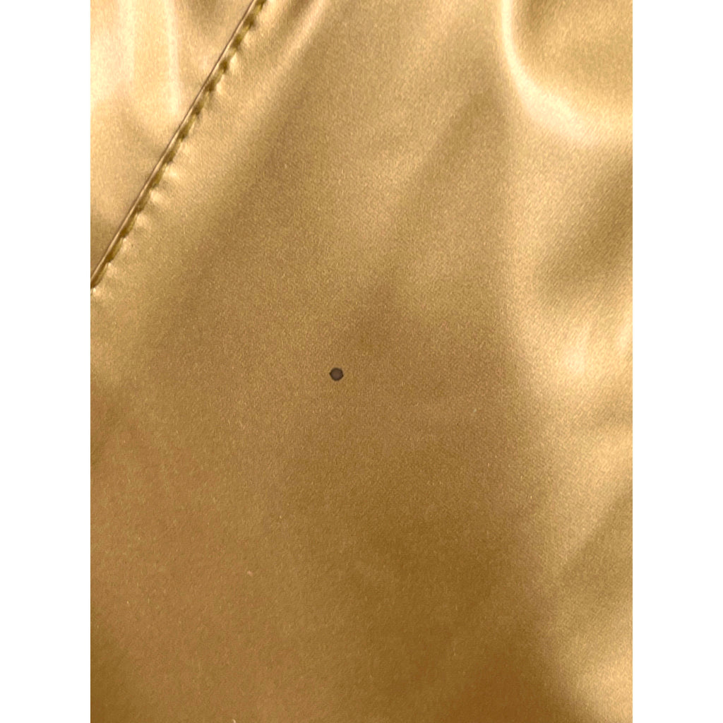 Vintage 1980s Kenn Sporn for Wippette Gold Vinyl Raincoat L