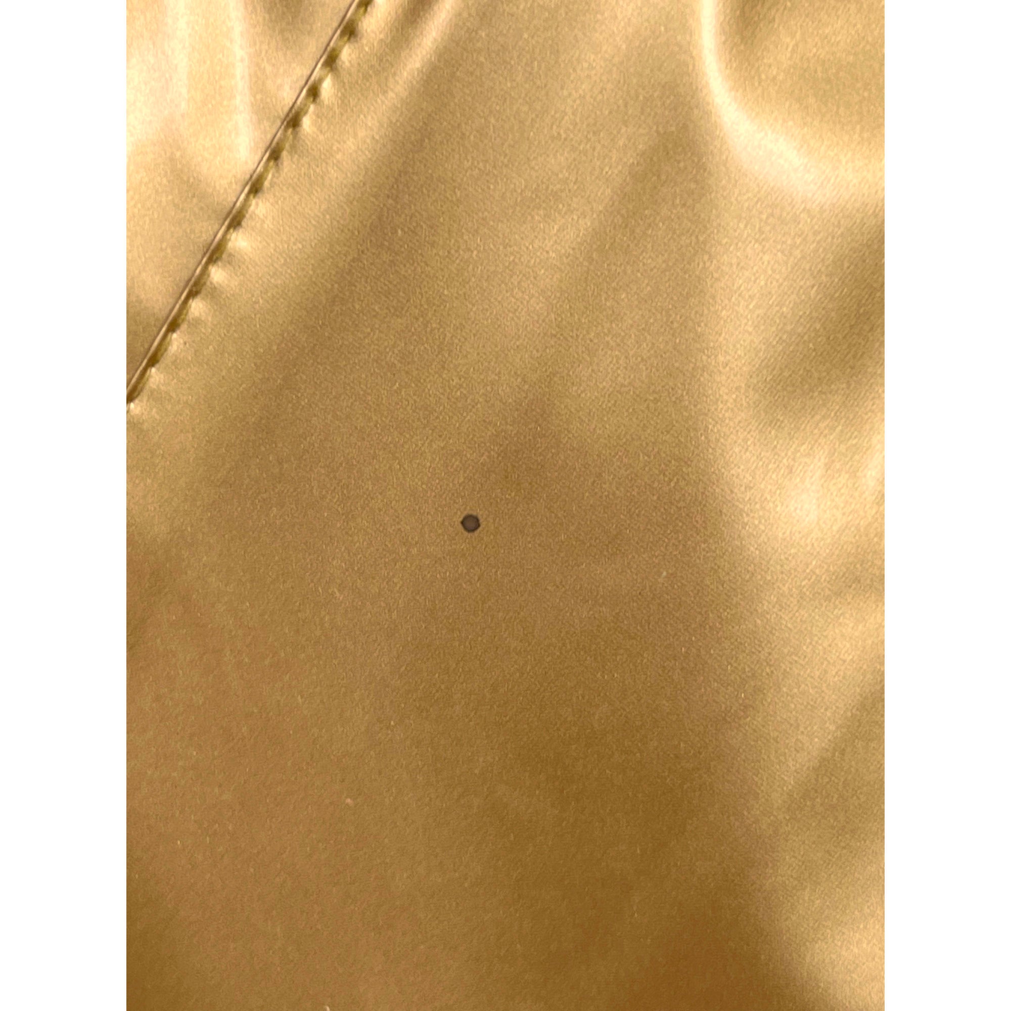 Vintage 1980s Kenn Sporn for Wippette Gold Vinyl Raincoat L