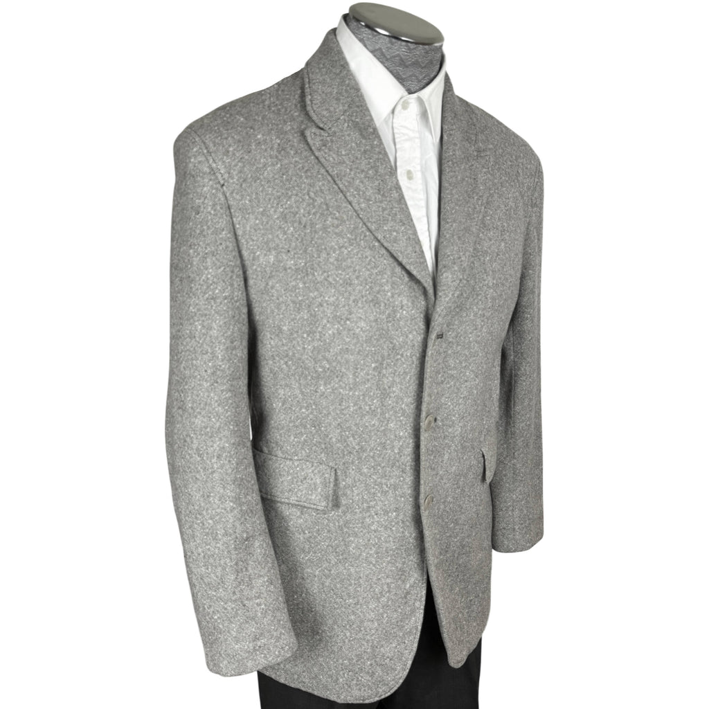 Vintage 1990s Kenzo Homme Jacket Wool Tweed Size 40