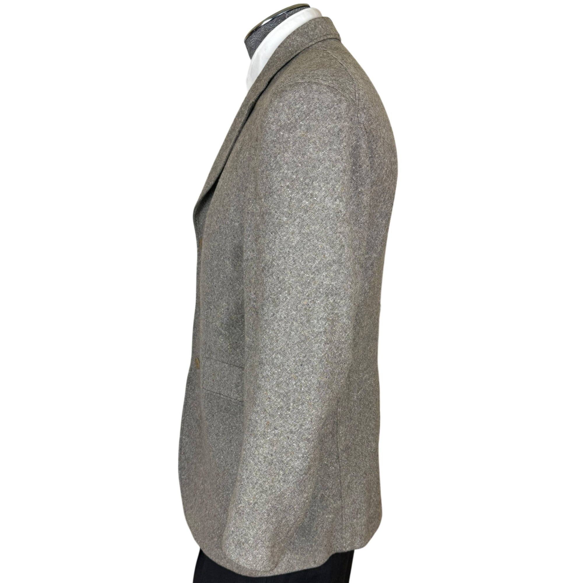 Vintage 1990s Kenzo Homme Jacket Wool Tweed Size 40