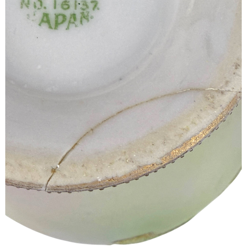 Antique 1910s Nippon Coralene Vase – Kinran Japan Porcelain