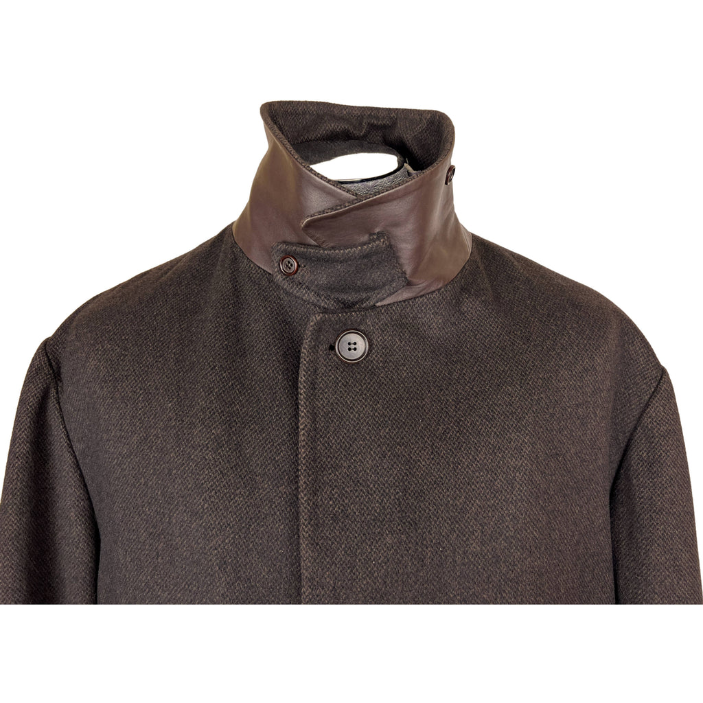 1980s Vintage Kiton Cashmere Overcoat European Size 52