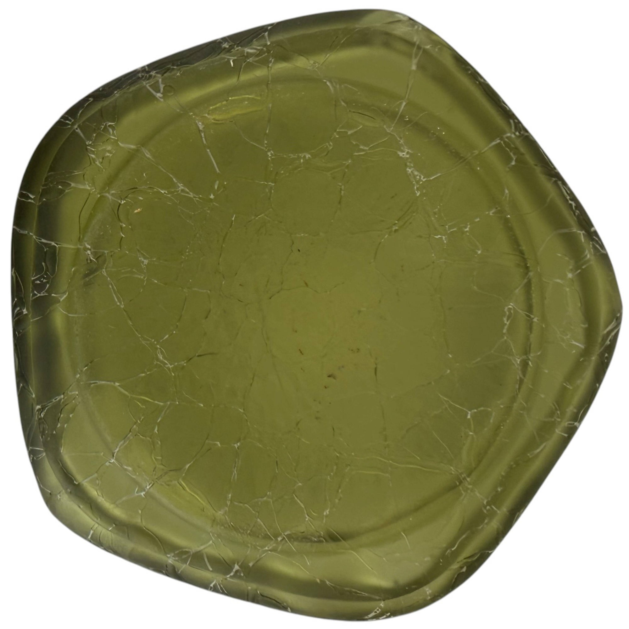 underside of Marcel Franck powder jar
