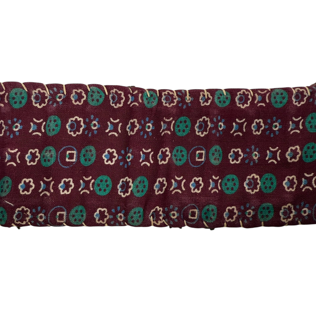 Antique Kurdish Belt with Silver Boteh Buckle Tribal Jewelry