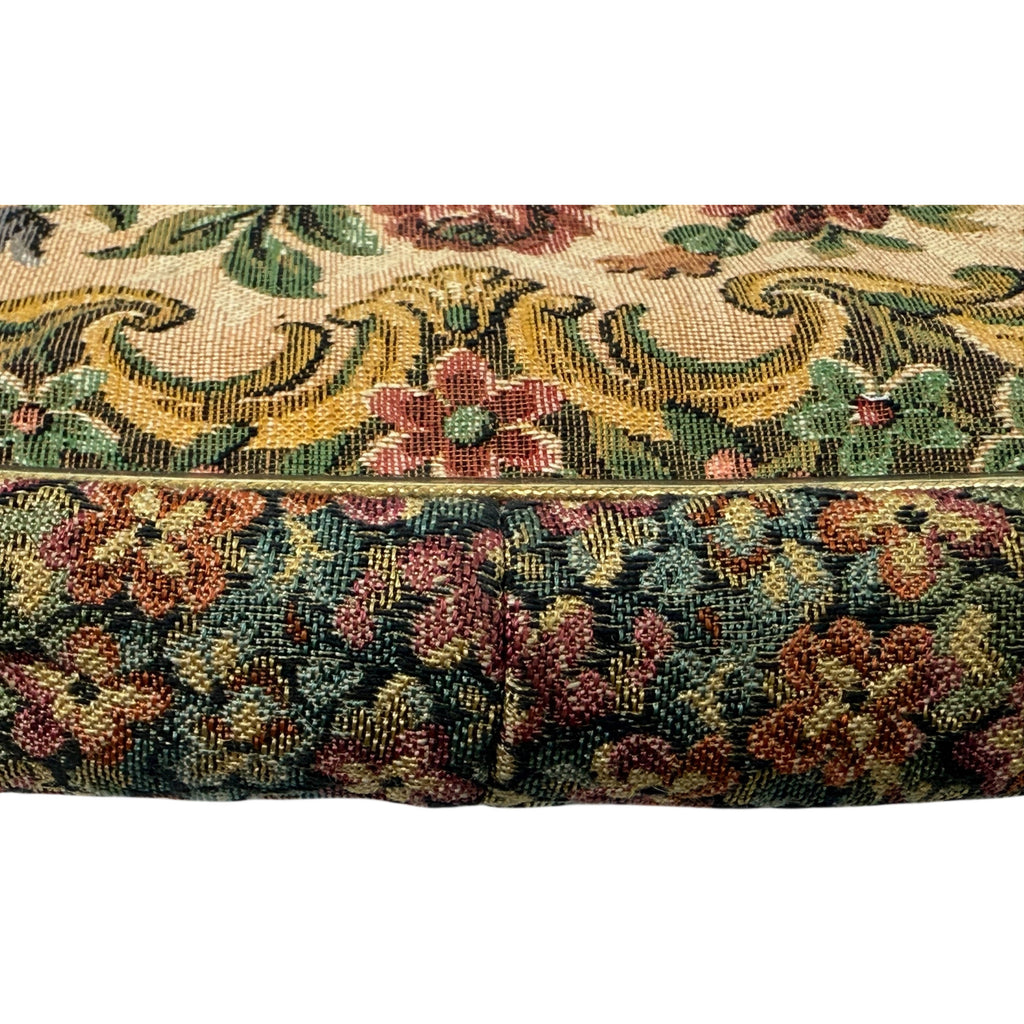 1950s Vintage Tapestry Handbag La Marquise Floral Purse