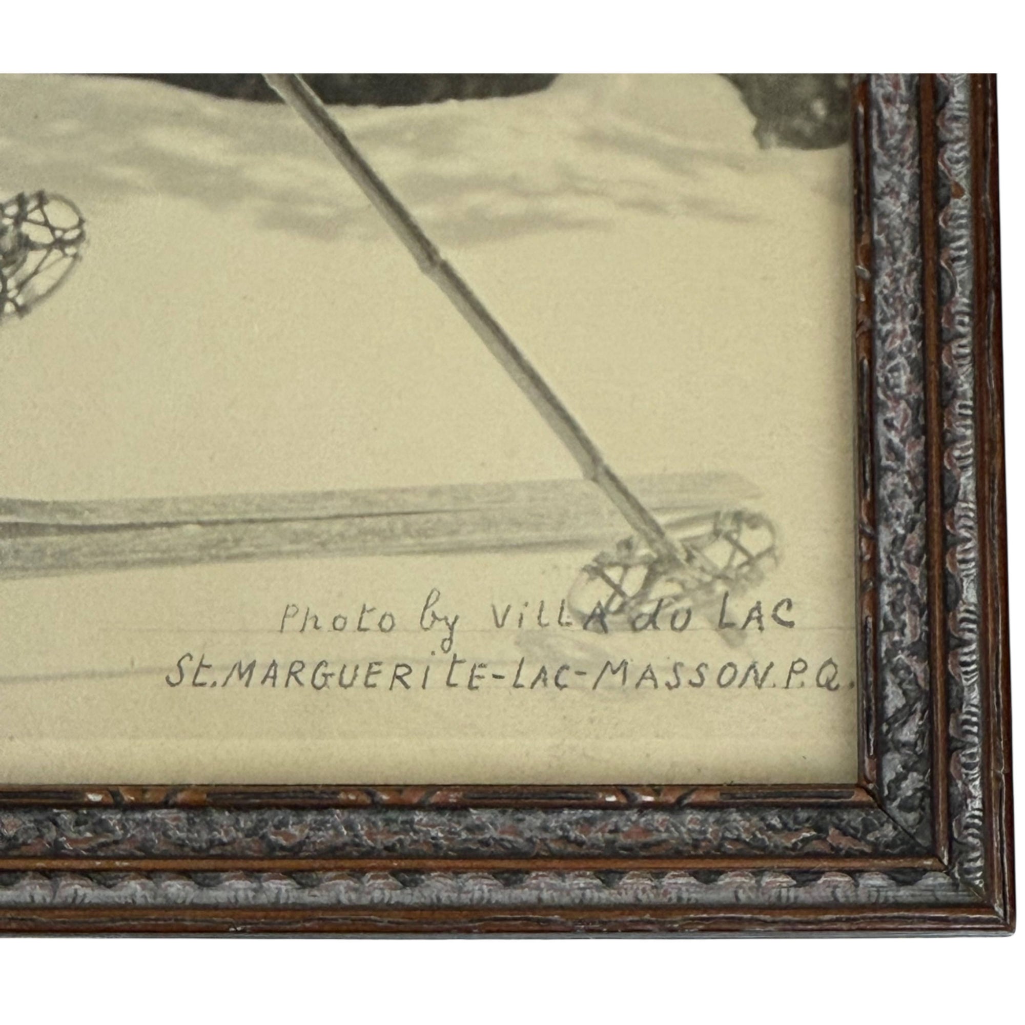 Vintage Ski Photo – Ste Marguerite Lac Masson, Quebec c.1935