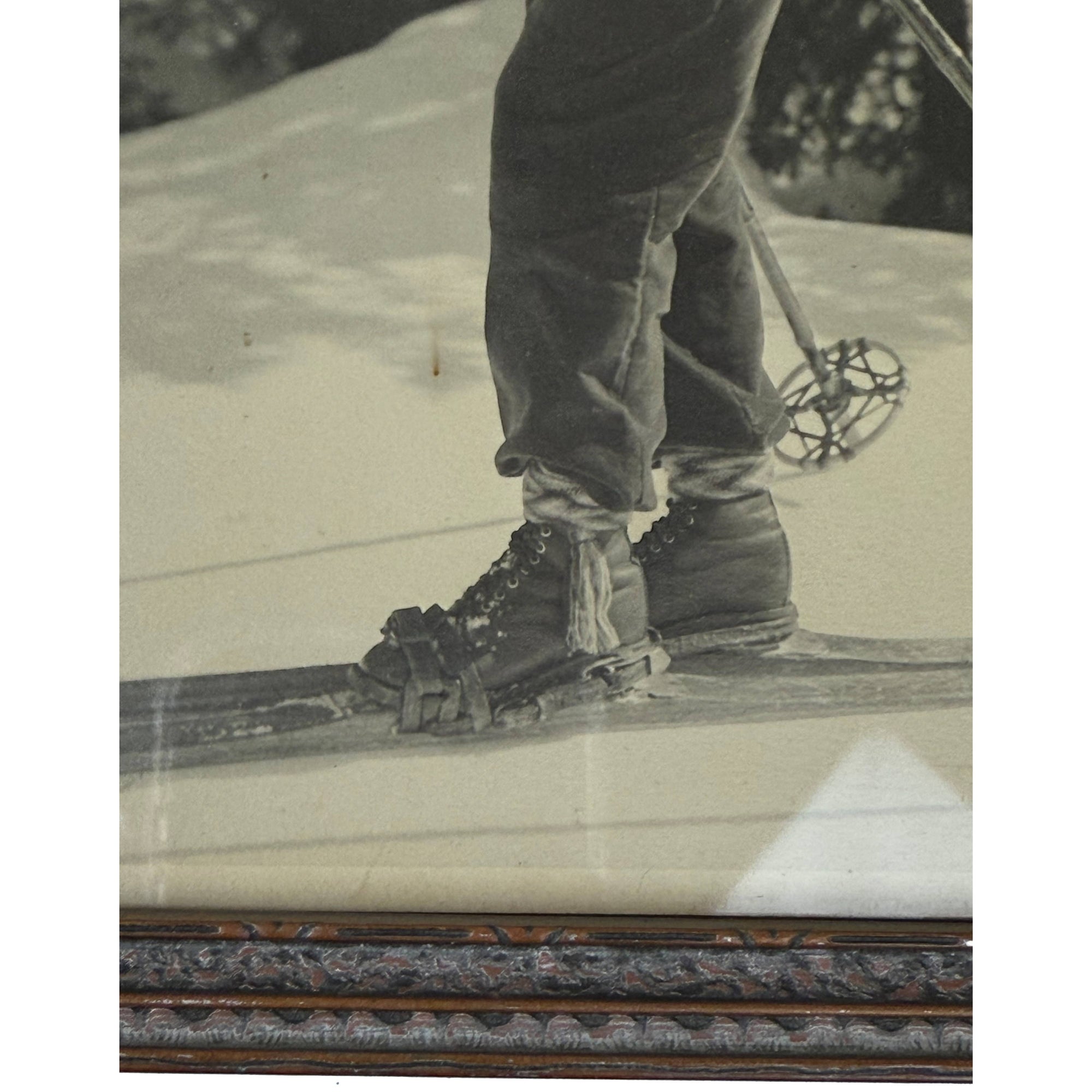 Vintage Ski Photo – Ste Marguerite Lac Masson, Quebec c.1935