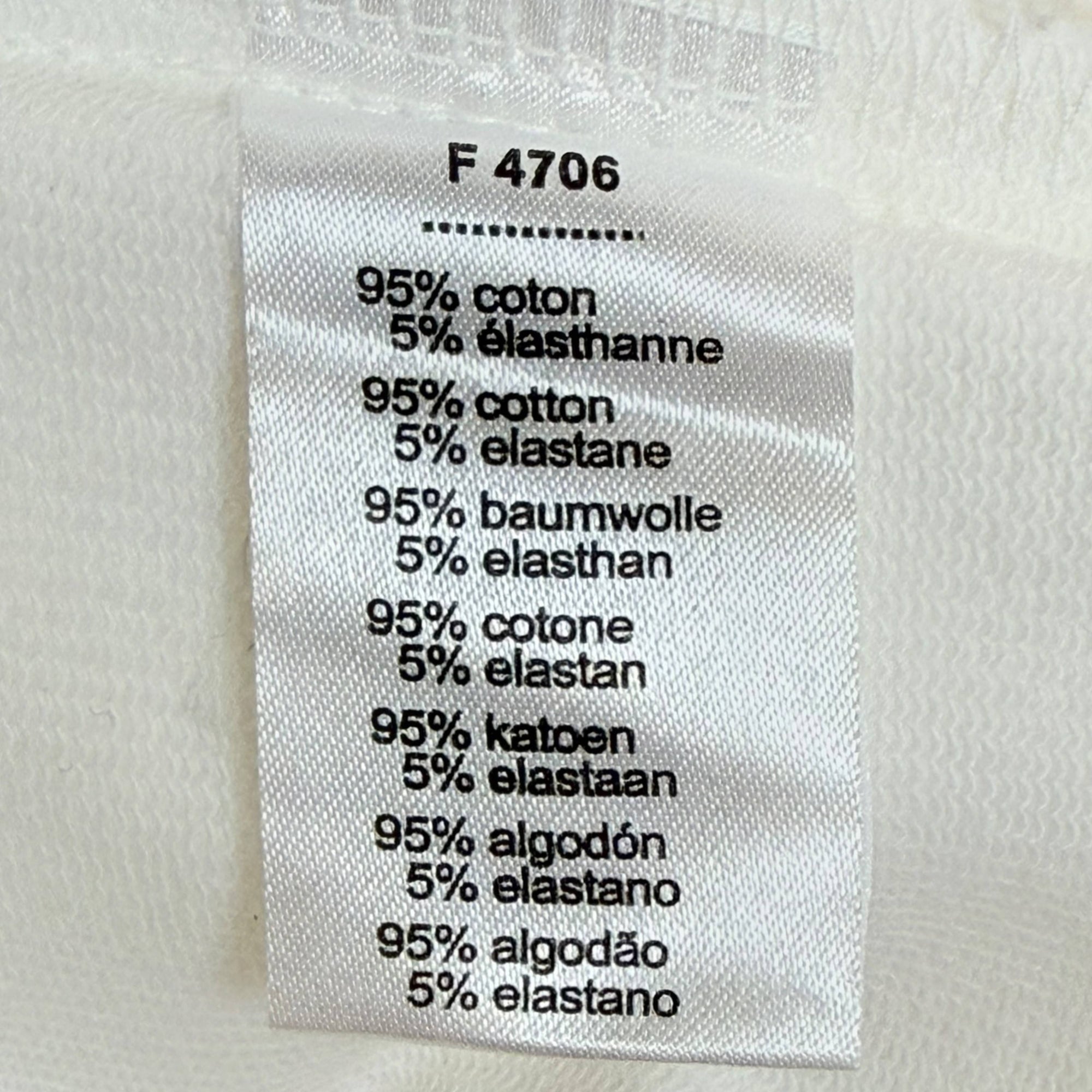 Vintage Lacoste Hoodie White Cotton Tennis Jacket French 42