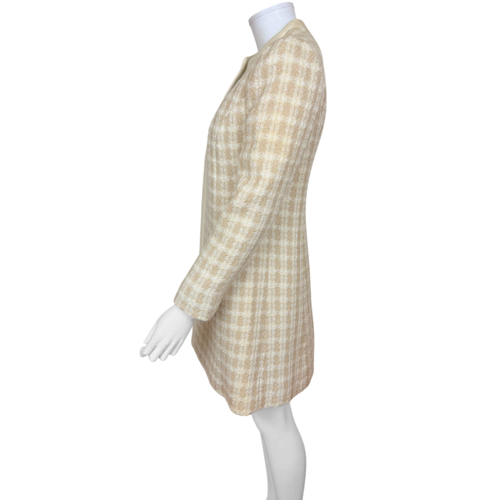 Vintage 60s Tweed Dress & Coat Set Lily Simon Made in France