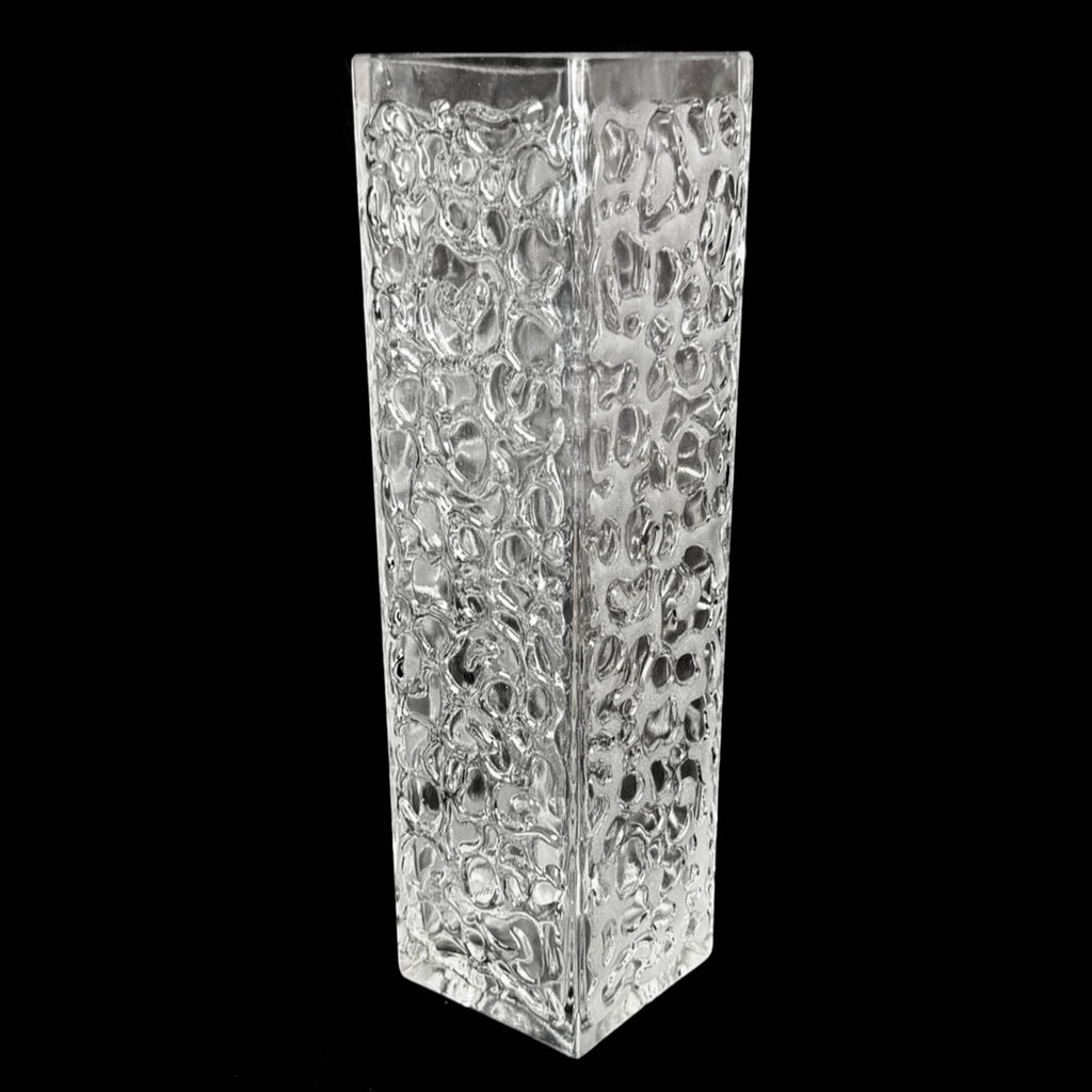1960s Lausitzer Glass Vase Germany by Ingrid Morche 11.75”