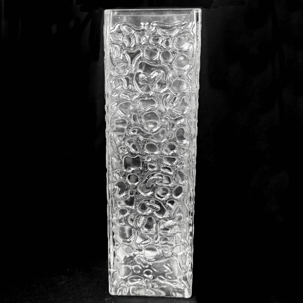 1960s Lausitzer Glass Vase Germany by Ingrid Morche 11.75”