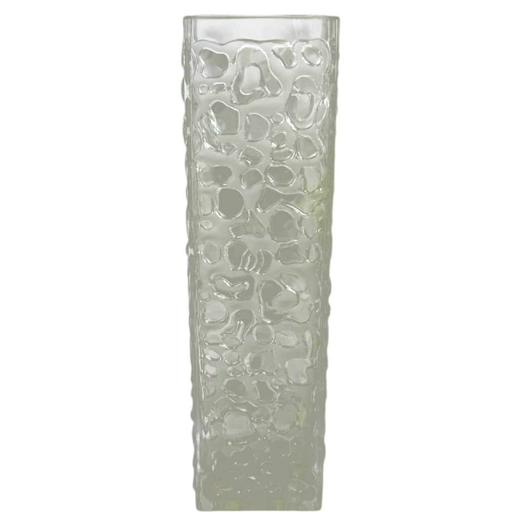 1960s Lausitzer Glass Vase Germany by Ingrid Morche 11.75”