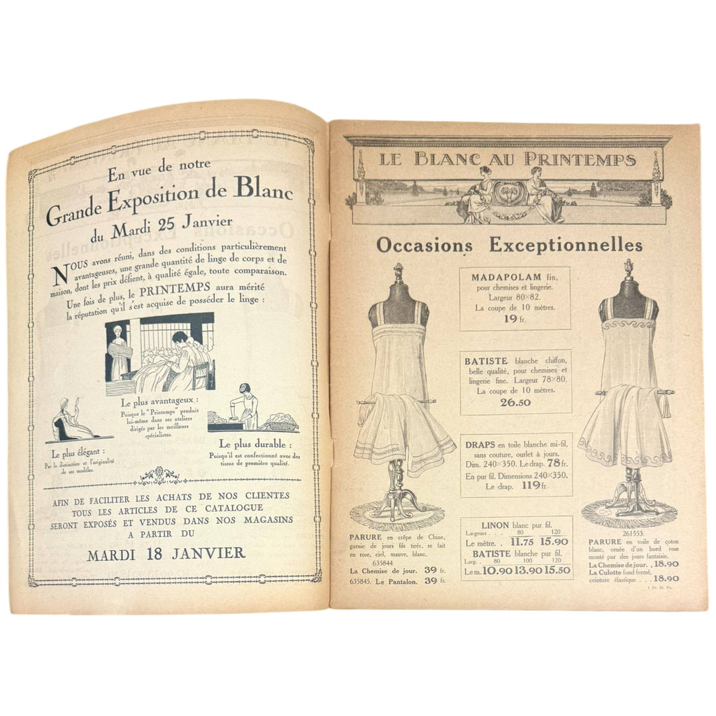 1921 Catalog Grands Magasins du Printemps Paris Eduardo Garcia Benito Cover