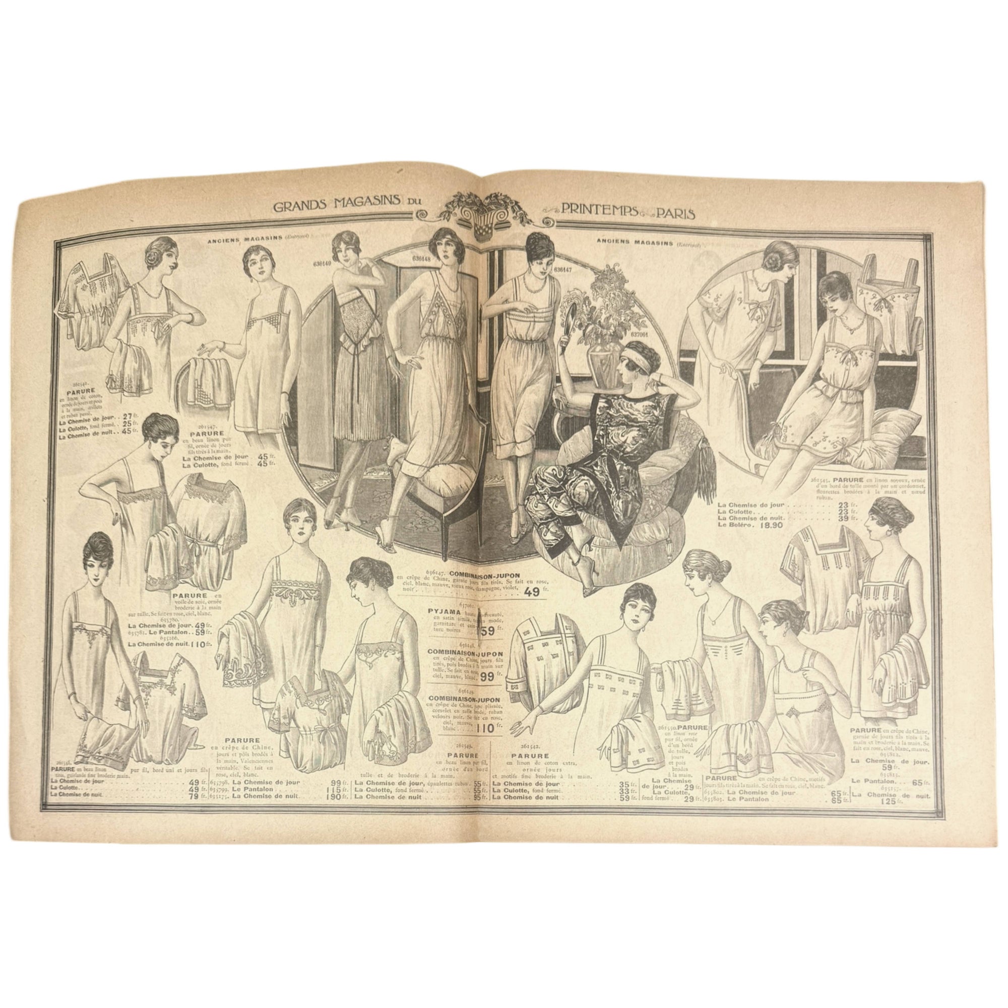 1921 Catalog Grands Magasins du Printemps Paris Eduardo Garcia Benito Cover