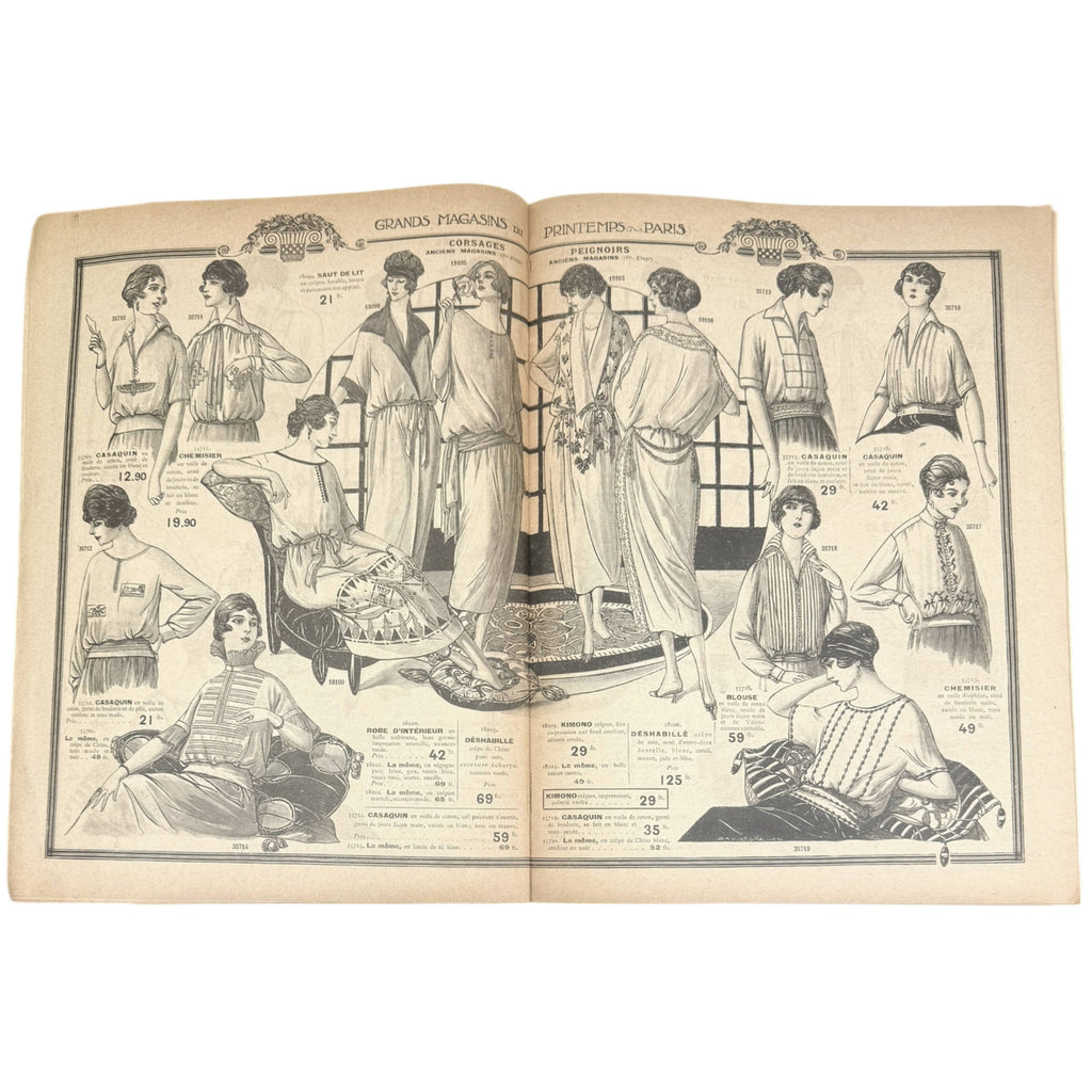 1921 Catalog Grands Magasins du Printemps Paris Eduardo Garcia Benito Cover