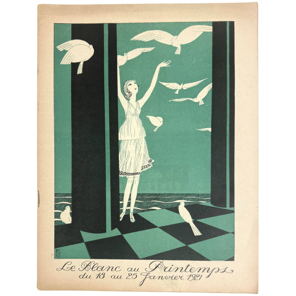 1921 Catalog Grands Magasins du Printemps Paris Eduardo Garcia Benito Cover