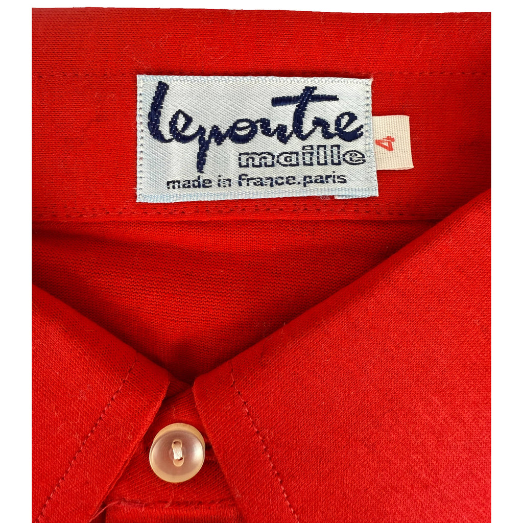 Vintage Unused 1970s Shirt Lepoutre Maille Made in France M