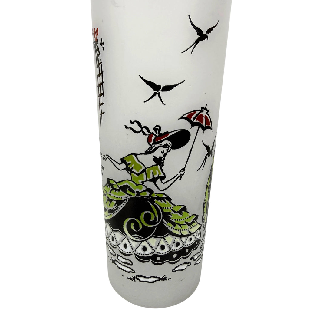 close up southern belle glass