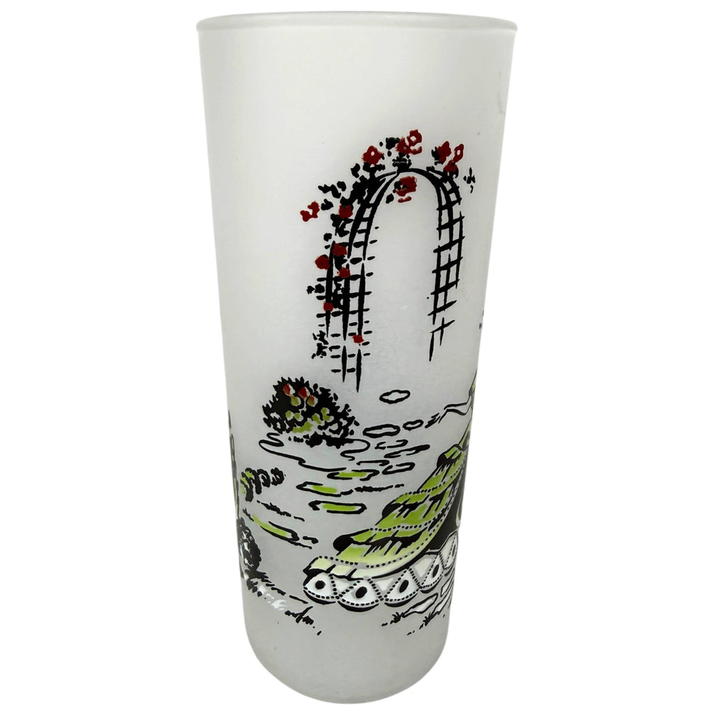 detail southern belle glass tumbler