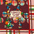 Vintage Liberty Silk Scarf Plaid Circles Pattern Square 23”