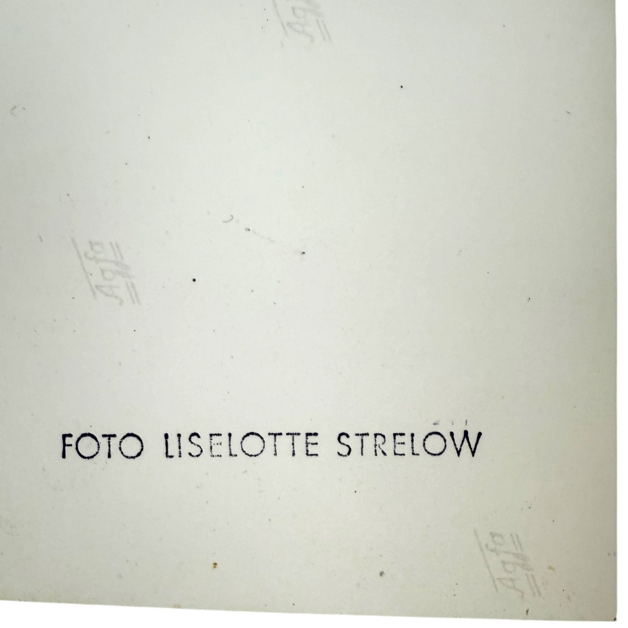 Liselotte Strelow Portrait Photos – Original Vintage Prints