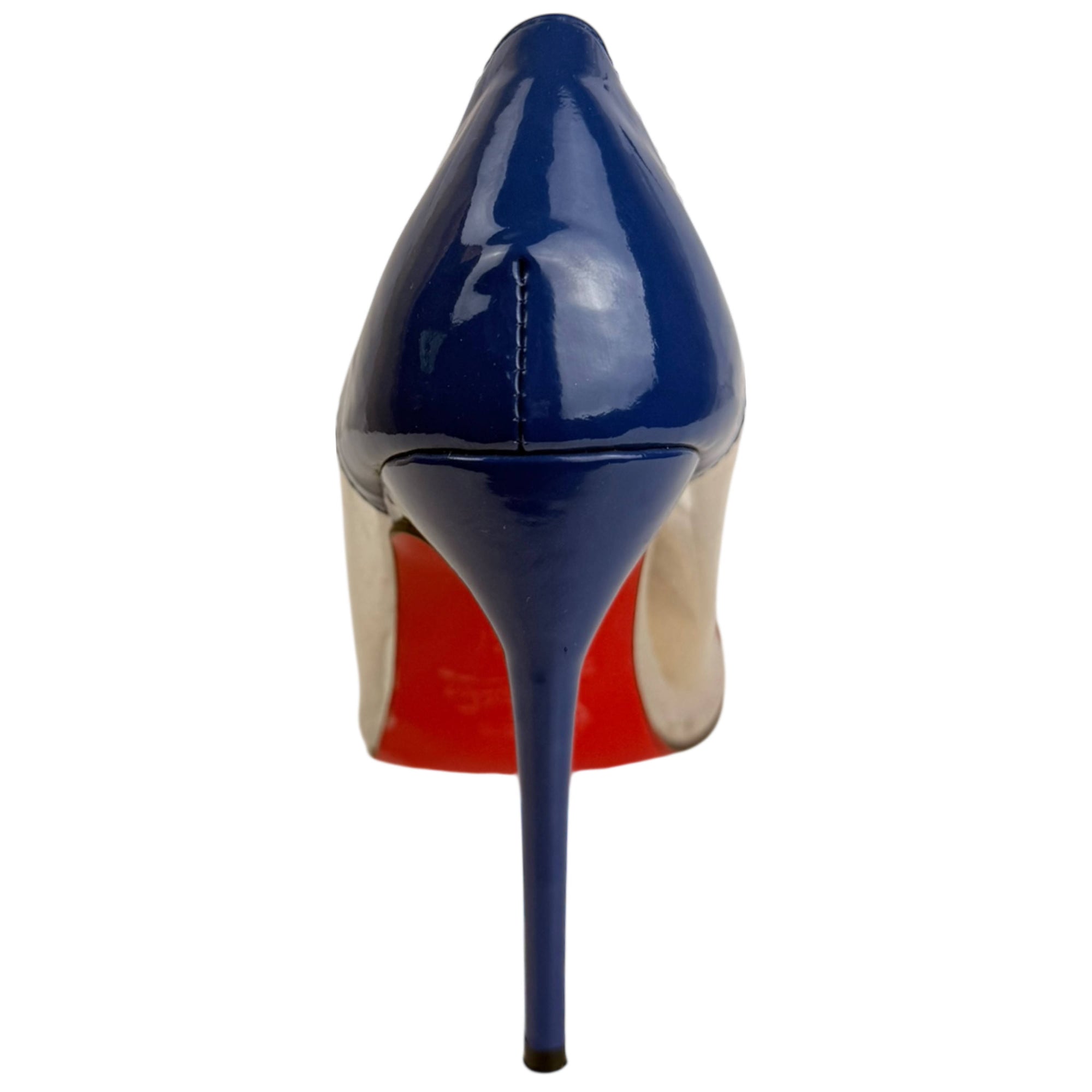 Christian Louboutin Debout transparent PVC designer stiletto heel