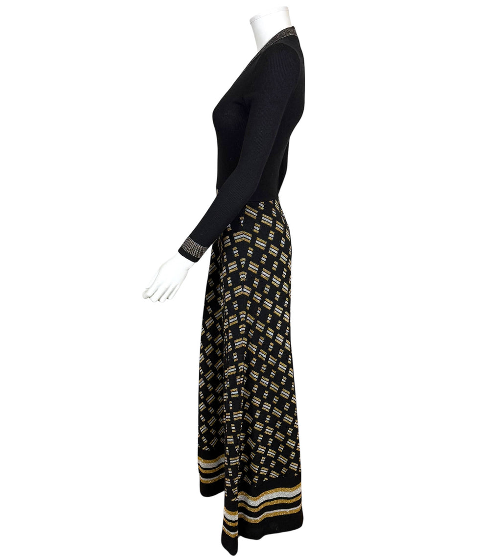 Side view Lucia Italian 70s dress 