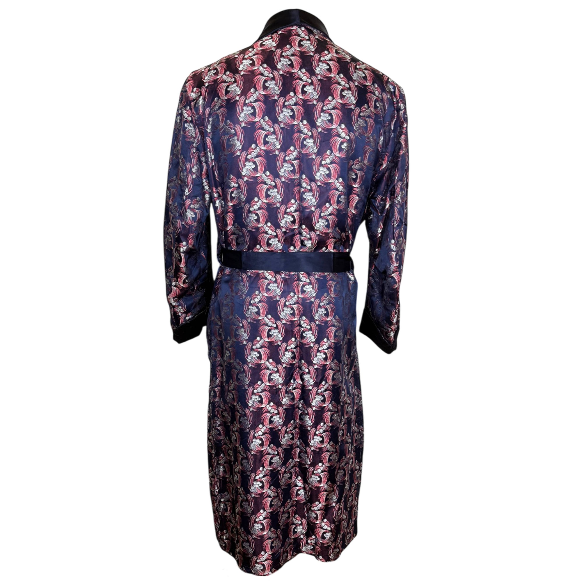Vintage 1950s Dressing Gown Mens Robe By Majestic Canada XL
