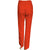 Vintage 1960s Pantsuit Orange Wool Double Knit Jacket Pants