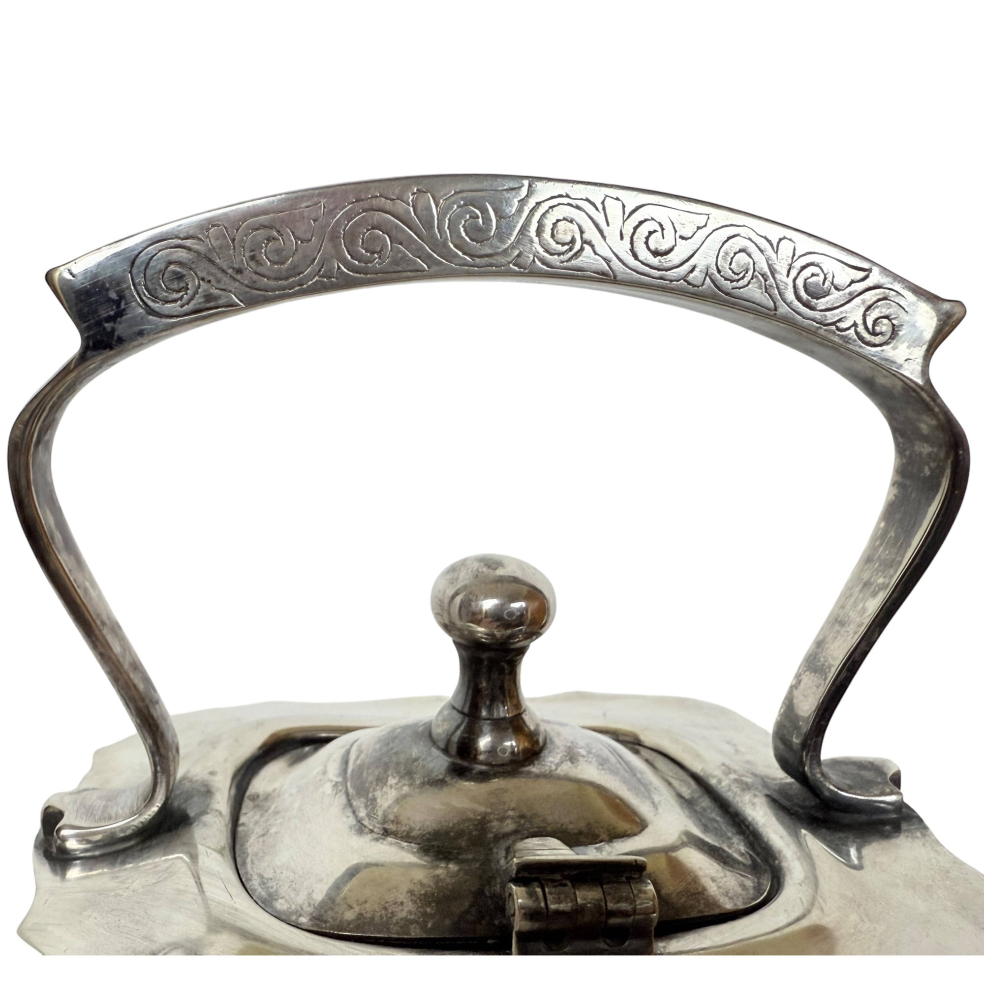 Antique Silverplate Bachelor’s Teapot Manchester England