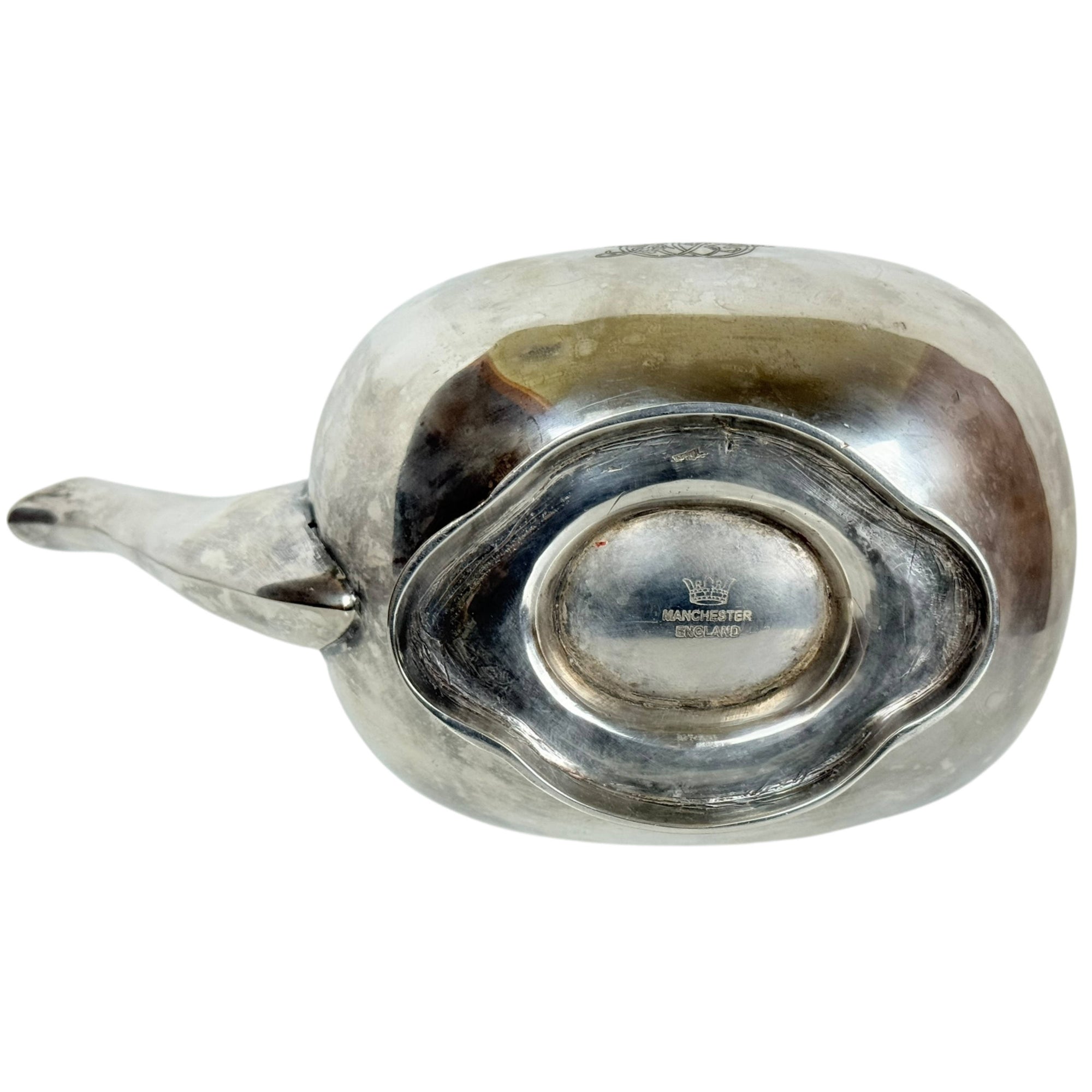 Antique Silverplate Bachelor’s Teapot Manchester England