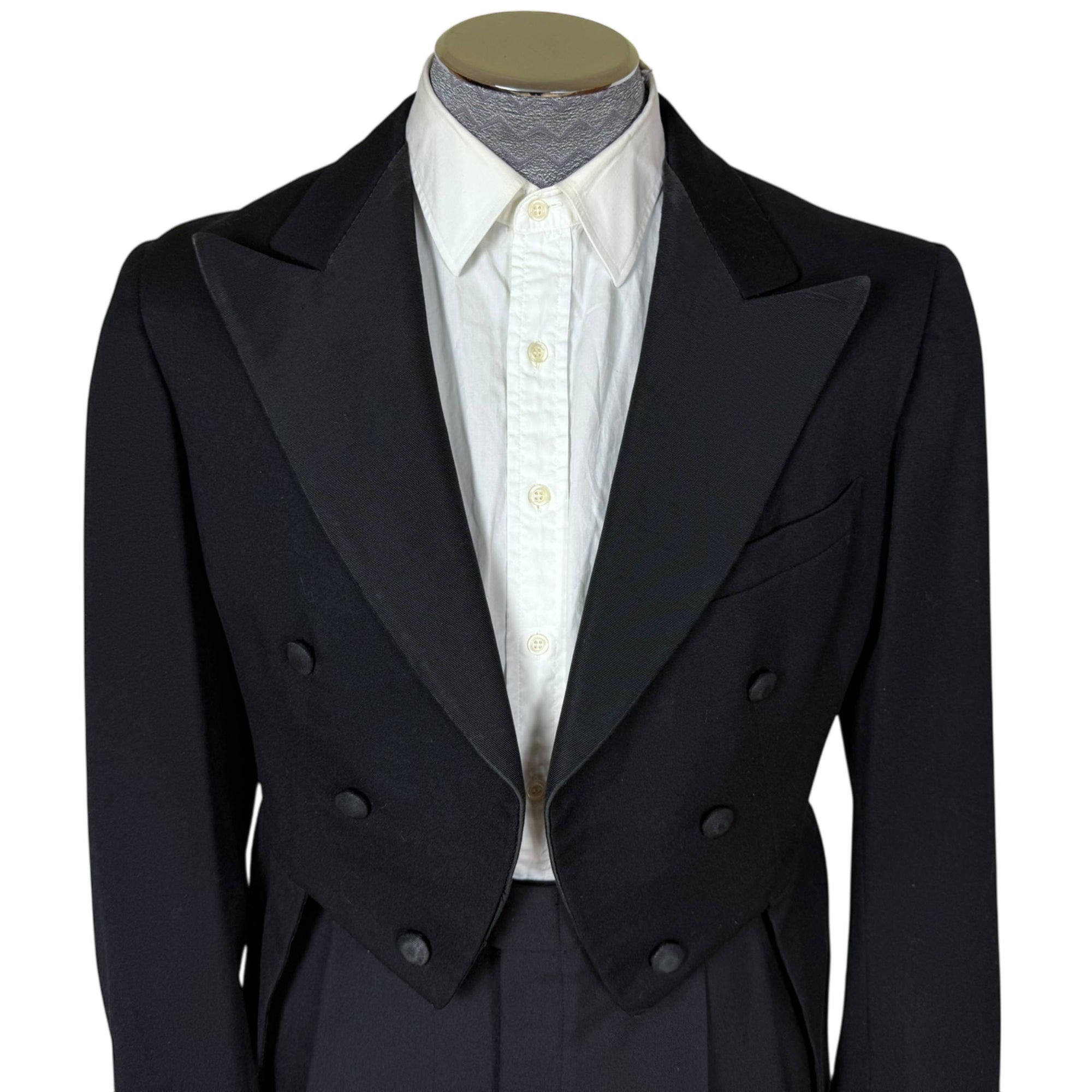 1940s Vintage Tails Formal Tailcoat Manchester Robertson & Allison, Saint John NB Size M