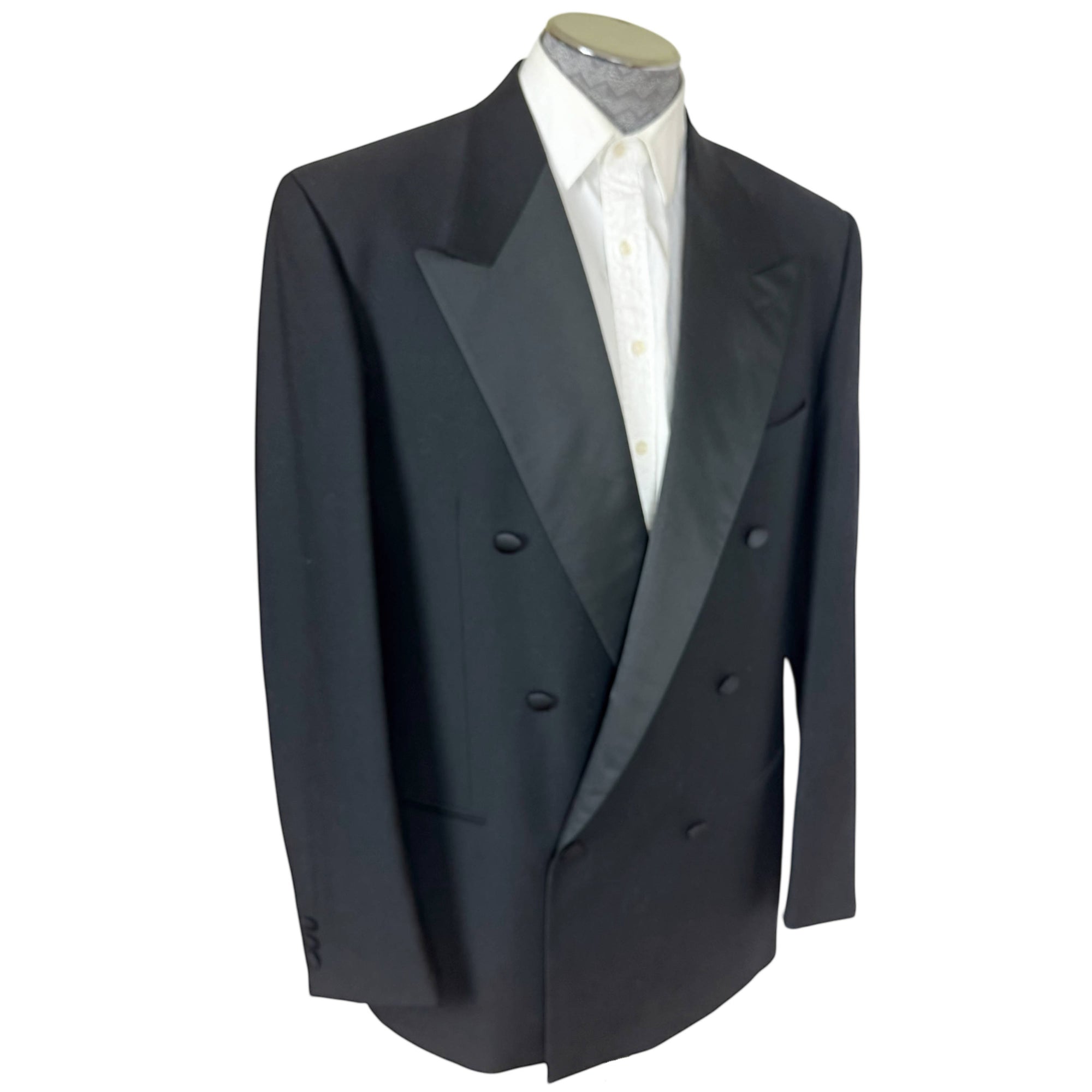 Vintage Giorgio Armani Mani Tuxedo Jacket Size 42 Long