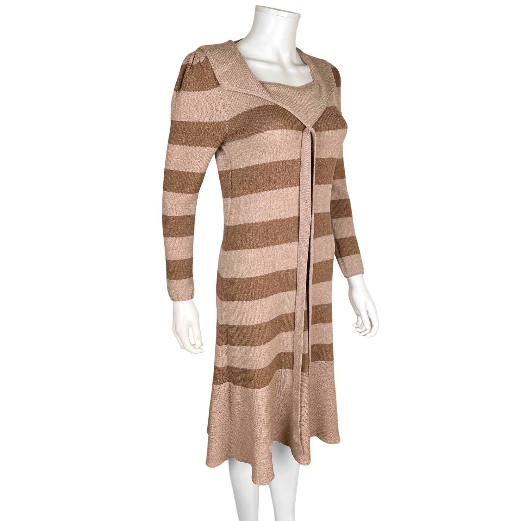Vintage 1970s Knit Dress Marni Knits Hand Loomed Canada 8 Poppy's Vintage Clothing Vintage 1970s Knit Dress Marni Knits Hand Loomed Canada 8 Poppy's Vintage Clothing