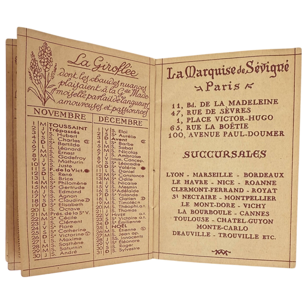 Art Deco 1930s Celluloid Chocolate Box La Marquise de Sévigné Paris Fan Shaped