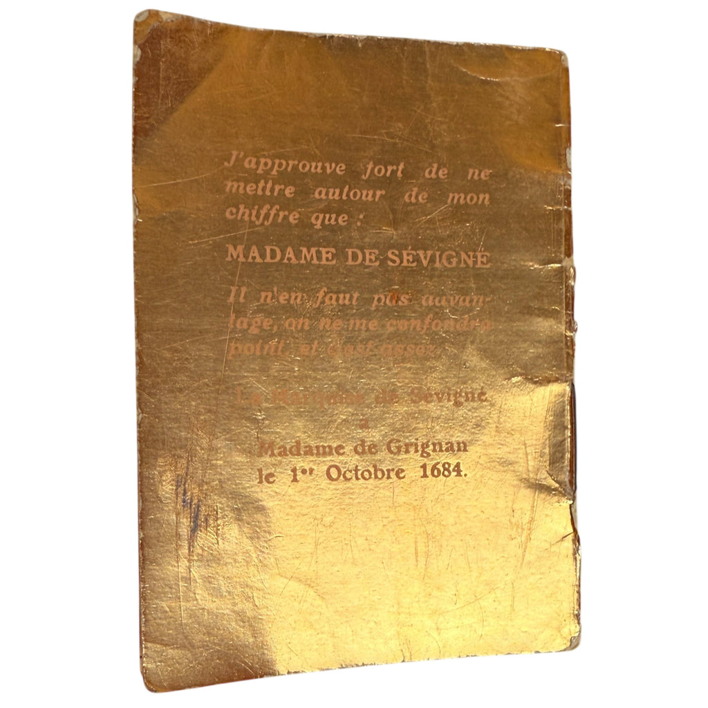 Art Deco 1930s Celluloid Chocolate Box La Marquise de Sévigné Paris Fan Shaped